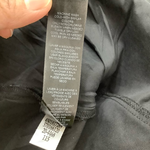 White House Black Market Draped Wrap-Style Blouse - Picture 7 of 7